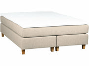 UINU Comfort jenkkisänky beige kangas 120 x 200 cm