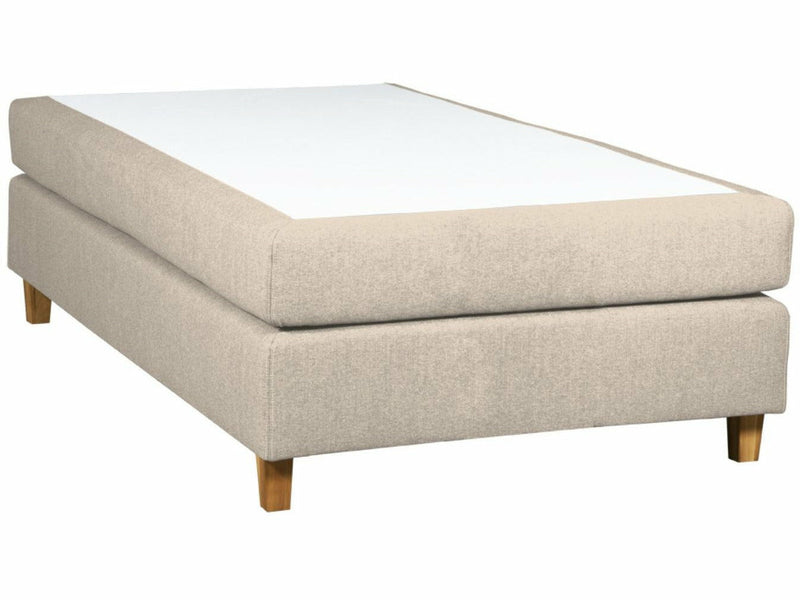 UINU Comfort jenkkisänky beige kangas 120 x 200 cm