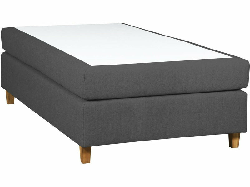 UINU Premium++ jenkkisänky grafiitinharmaa kangas 120 x 200 cm