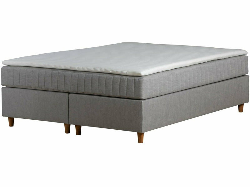 UINU Basic jenkkisänky harmaa bonnell-jousitus 120x200 cm