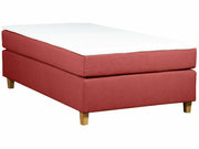 UINU Premium+ jenkkisänky vaaleanharmaa kangas 120 x 200 cm