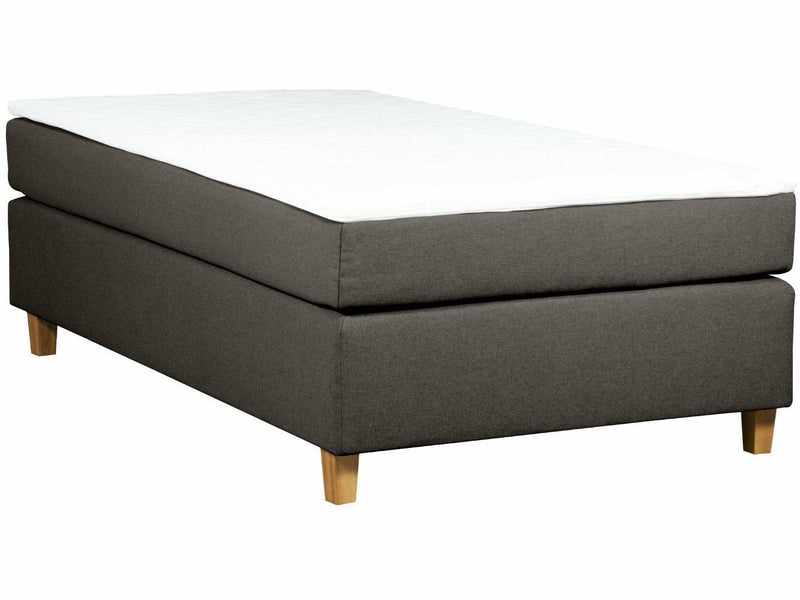 UINU Premium+ jenkkisänky vaaleanharmaa kangas 120 x 200 cm