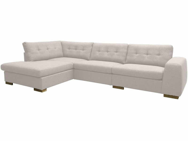 OLO Manhattan kulmasohva vasen beige kangas moderni muotoilu