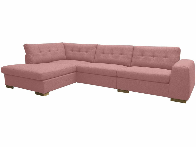 OLO Manhattan kulmasohva vasen beige kangas moderni muotoilu