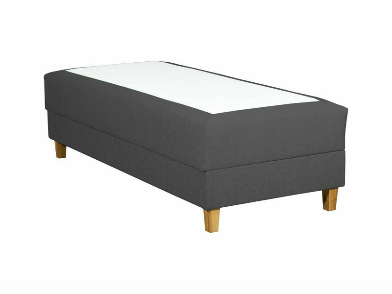 UINU Comfort runkopatja beige vuodevaatelaatikolla 80x200 cm