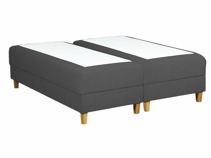 UINU Comfort runkopatja beige vuodevaatelaatikolla 80x200 cm