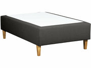 UINU Premium 5-vyöhykkeellinen runkopatja pussijousituksella grafiitinharmaa 80x200 cm