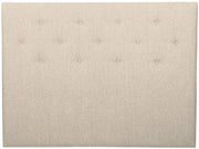 UINU sängynpääty Ultra Fame beige kangas 80 cm leveä moderni design