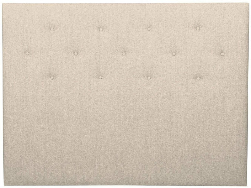 UINU sängynpääty Ultra Fame beige kangas 80 cm leveä moderni design