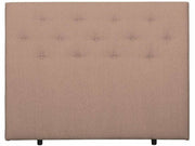 UINU Classic Fame sängynpääty vaaleanharmaa kangas 80 cm