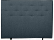 UINU Classic Fame sängynpääty vaaleanharmaa kangas 80 cm