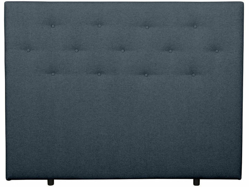 UINU Classic Fame sängynpääty vaaleanharmaa kangas 80 cm