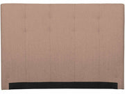 UINU sängynpääty Neo Fame vaaleanharmaa kangas 80 cm