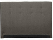 UINU sängynpääty Neo Fame vaaleanharmaa kangas 80 cm