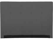 UINU sängynpääty Neo Stella grafiitinharmaa kangas 80 cm