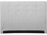 UINU sängynpääty Neo Stella grafiitinharmaa kangas 80 cm