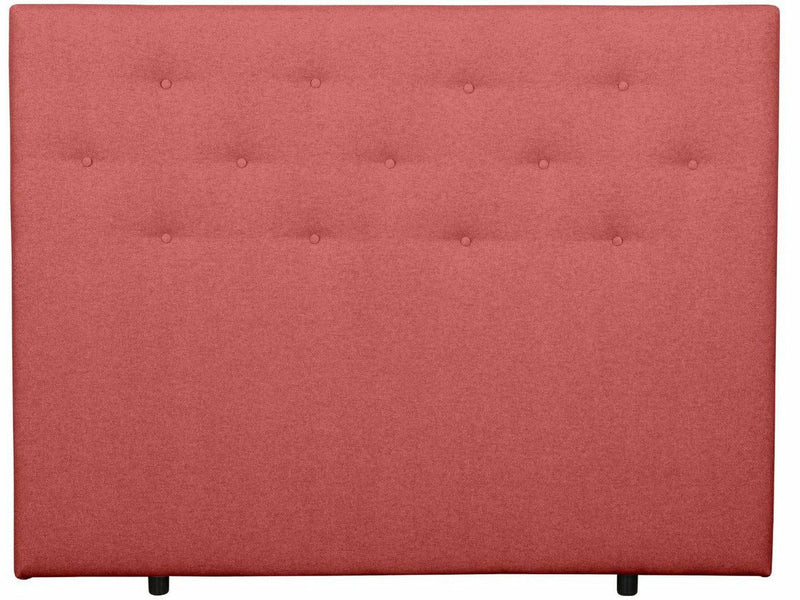 UINU sängynpääty Classic Stella punainen kangas 80 cm