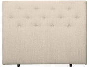 UINU sängynpääty Classic Stella punainen kangas 80 cm