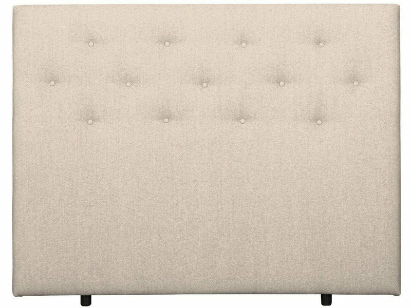 UINU sängynpääty Classic Stella punainen kangas 80 cm