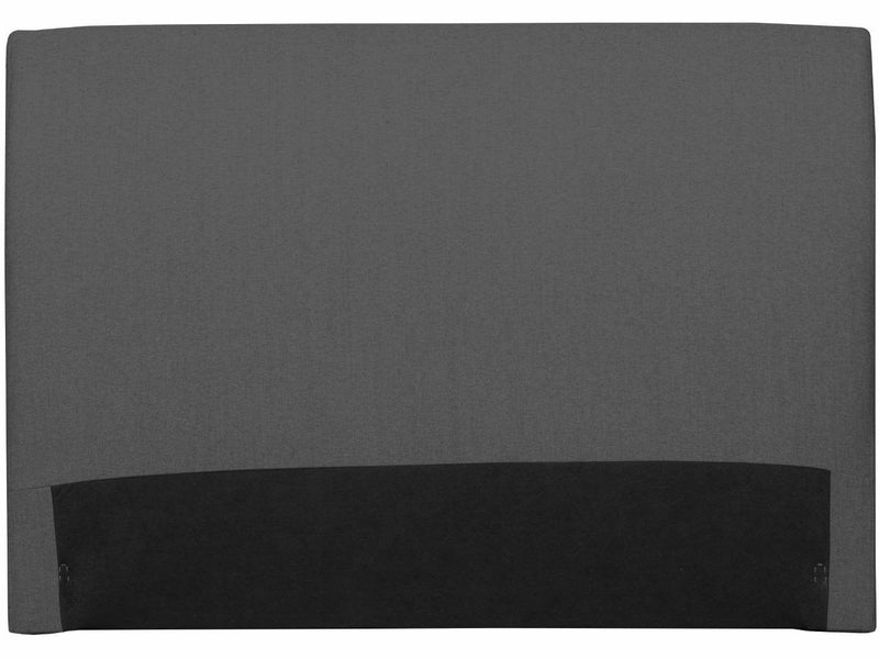 UINU sängynpääty Modern Stella sininen kangas 80 cm