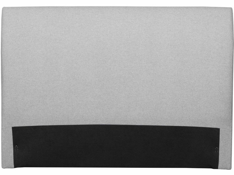 UINU sängynpääty Modern Stella sininen kangas 80 cm