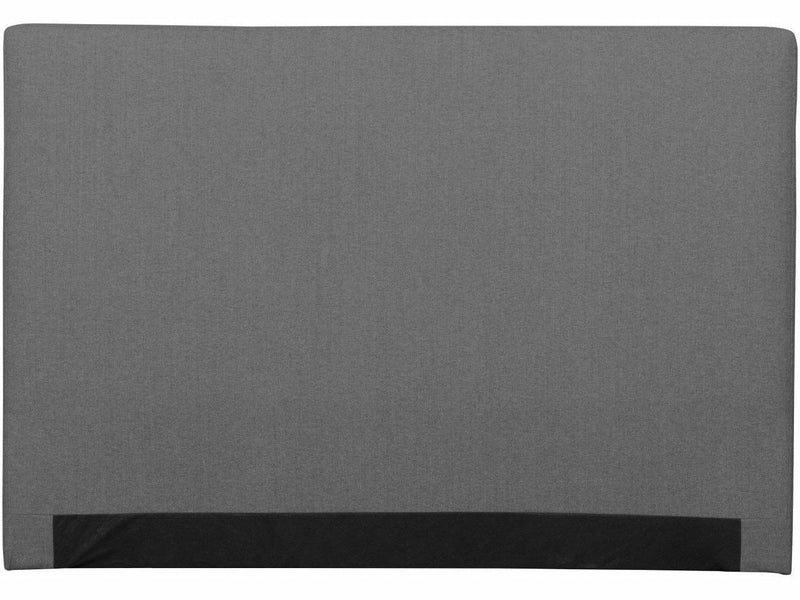 UINU sängynpääty Slim Stella vaaleanharmaa kapea kangas