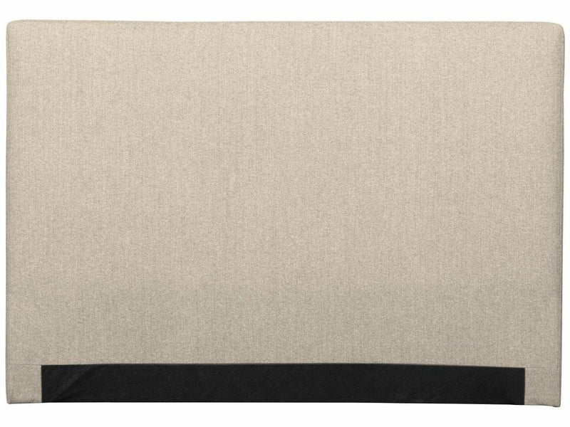 UINU sängynpääty Slim Stella vaaleanharmaa kangas 80 cm leveä