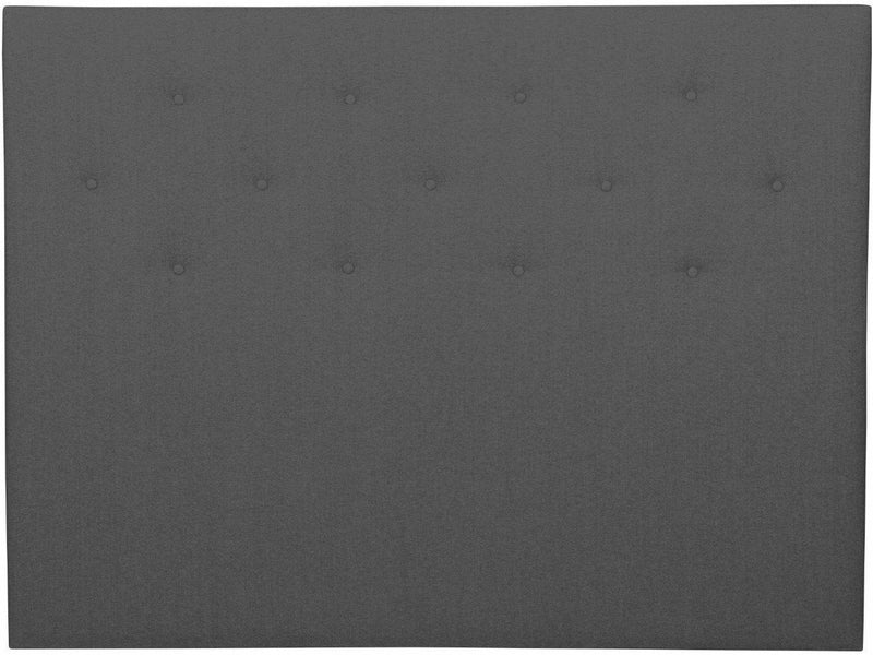 UINU sängynpääty Ultra Stella vaaleanharmaa kangas 80 cm