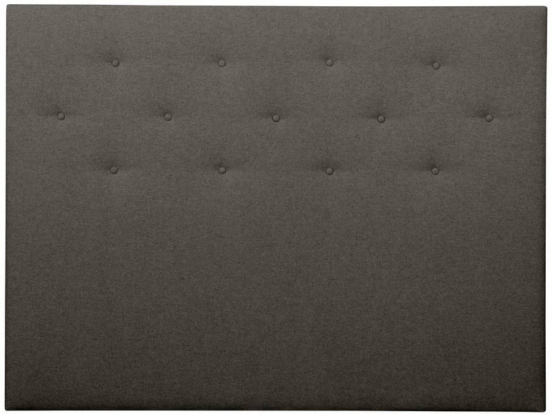 UINU sängynpääty Ultra Stella vaaleanharmaa kangas 80 cm