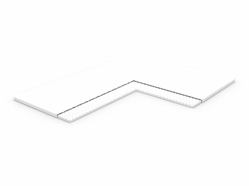 UINU Comfort 7cm sijauspatja valkoinen vaahtomuovi 80x200 cm