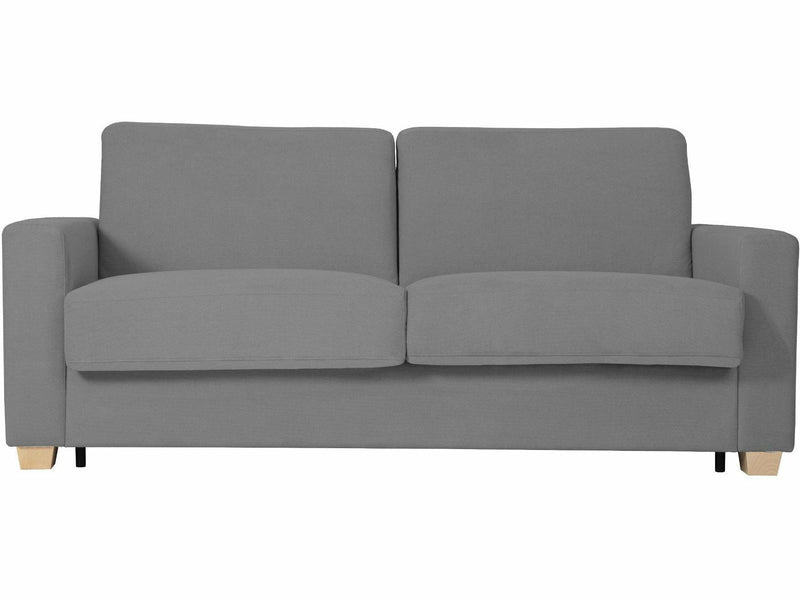 OLO Amanda Extra 2-istuttava vuodesohva beige kangas minimalistinen design