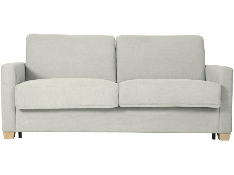 OLO Amanda Light 2-istuttava vuodesohva beige kangas minimalistinen design