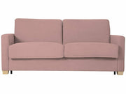 OLO Amanda Light 2-istuttava vuodesohva beige kangas moderni design