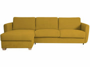 OLO Amanda Modern divaanivuodesohva vasen vaaleanharmaa kangas moderni design