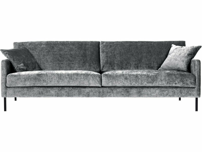 OLO Robin 3-istuttava sohva skandinaavinen design tummanharmaa kangas