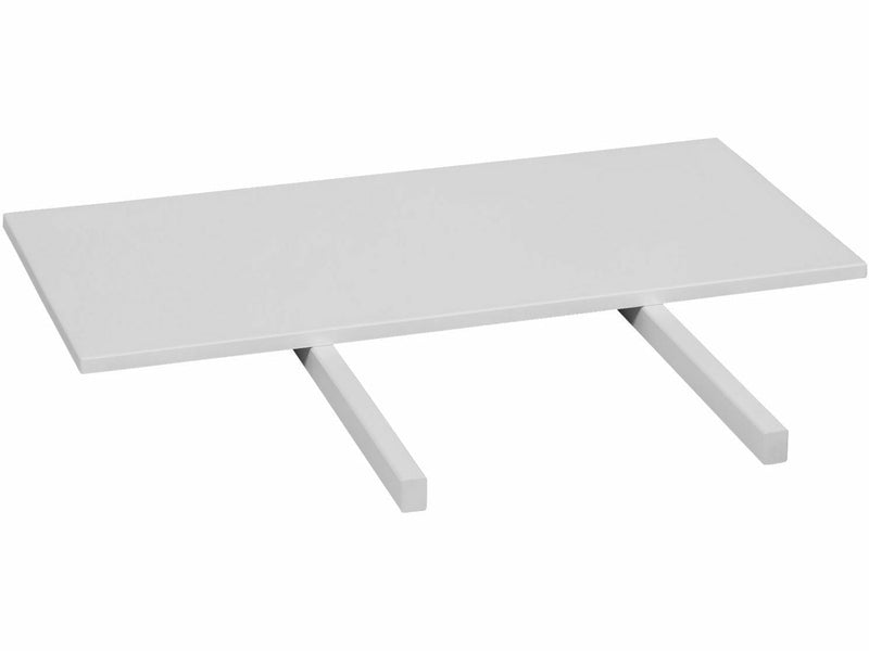 Anis jatkolevy 40 cm ruokapöytä valkoinen ja harmaa moderni design