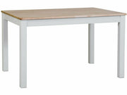 Anis 4 jatkettava ruokapöytä valkoinen koivu moderni design