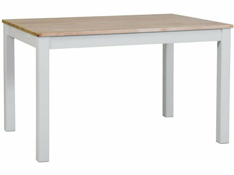 Anis 4 jatkettava ruokapöytä valkoinen koivu moderni design