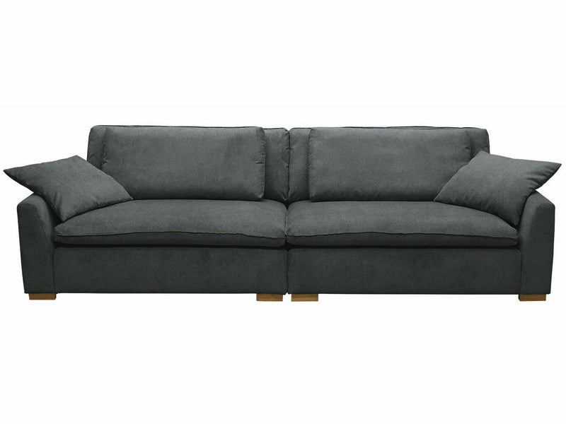 OLO Lora 3-istuttava sohva beige Inari-kangas pehmeä istuinpinta
