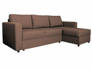 OLO Dallas divaanivuodesohva beige Inari-kangas pehmeä istuinpinta