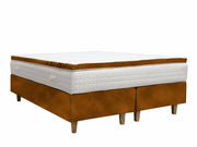 UINU Premium+ Viola jenkkisänkysetti beige Inari-kangas 160x200 cm