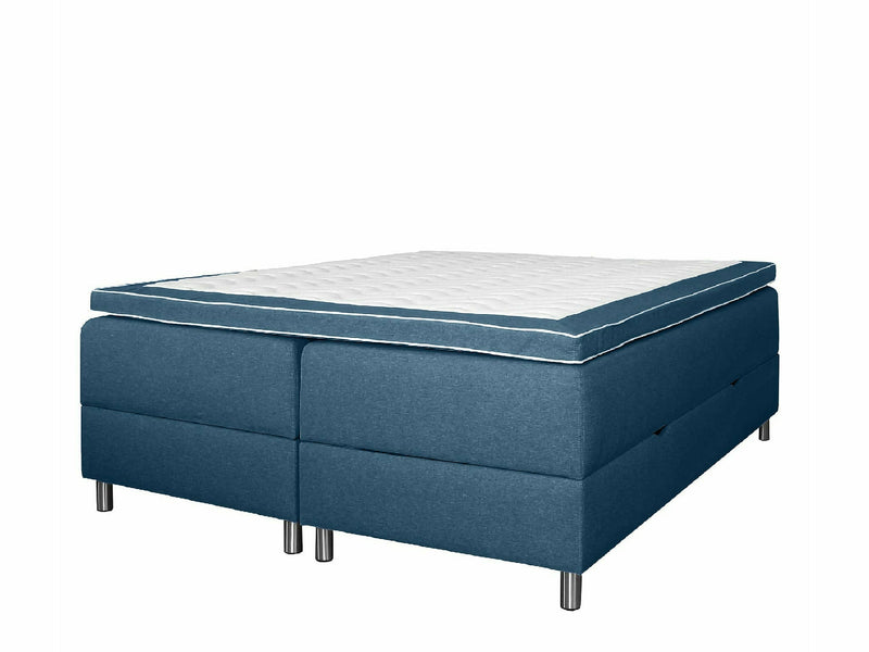 UINU Premium Compact jenkkisänkysetti harmaa Inari-kangas 160x200 cm