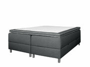 UINU Premium Compact jenkkisänkysetti harmaa Inari-kangas 160x200 cm