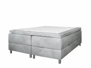 UINU Premium Compact jenkkisänkysetti harmaa Inari-kangas 160x200 cm