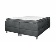 UINU Premium Compact jenkkisänkysetti harmaa Inari-kangas 160x200 cm