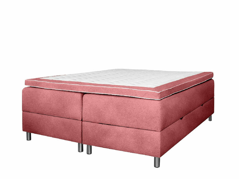 UINU Premium Compact jenkkisänkysetti harmaa Inari-kangas 160x200 cm