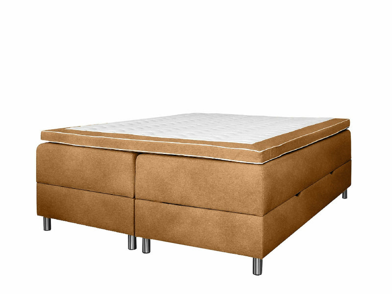 UINU Premium Compact jenkkisänkysetti harmaa Inari-kangas 160x200 cm