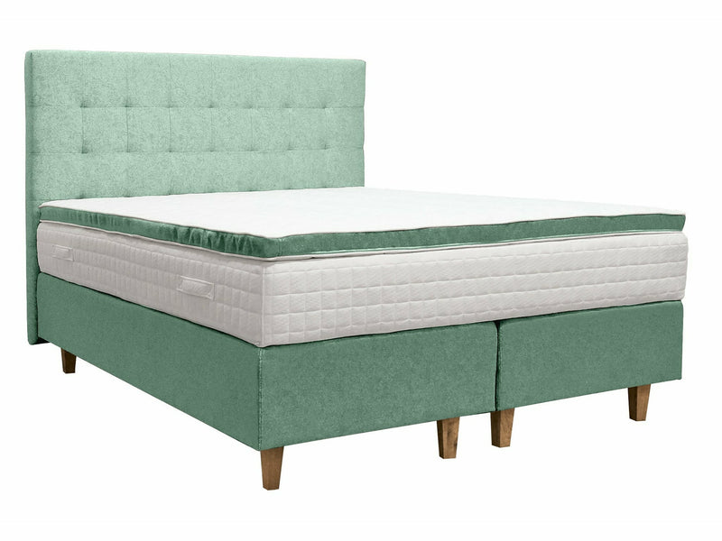 UINU Premium+ Viola jenkkisänkysetti tummanharmaa Monolith-kangas päädyllä