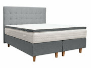 UINU Premium+ Viola jenkkisänkysetti tummanharmaa Monolith-kangas päädyllä