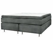 UINU Premium+ Fashion jenkkisänkysetti tummanharmaa kangas 160 x 200 cm